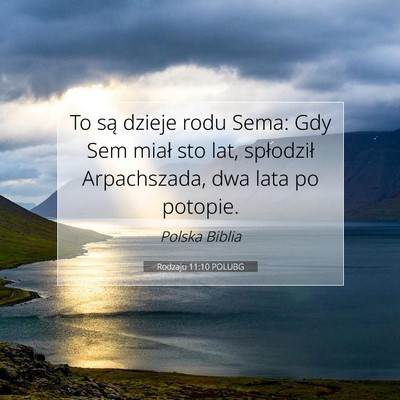Rodzaju 11:10 Werset Biblijny Wyjaśniony