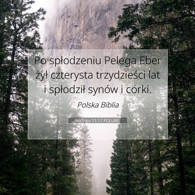 Rodzaju 11:17 Werset Biblijny Wyjaśniony
