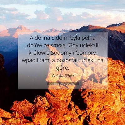 Rodzaju 14:10 POLUBG Obraz Wersetu Biblijnego