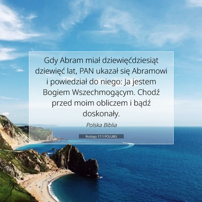 Rodzaju 17:1 POLUBG Obraz Wersetu Biblijnego