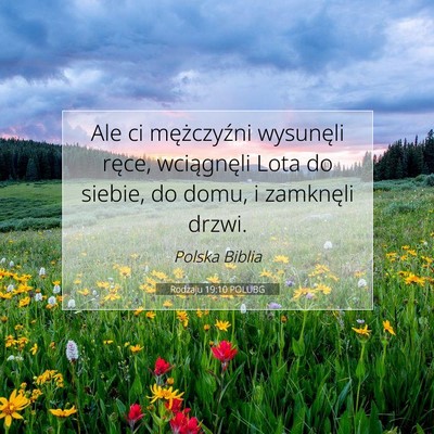 Rodzaju 19:10 Werset Biblijny Wyjaśniony