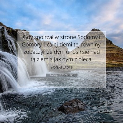Rodzaju 19:28 POLUBG Obraz Wersetu Biblijnego