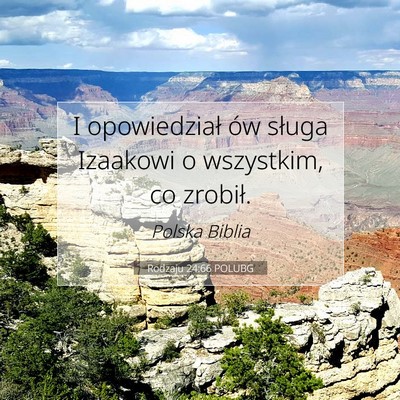 Rodzaju 24:66 Werset Biblijny Wyjaśniony