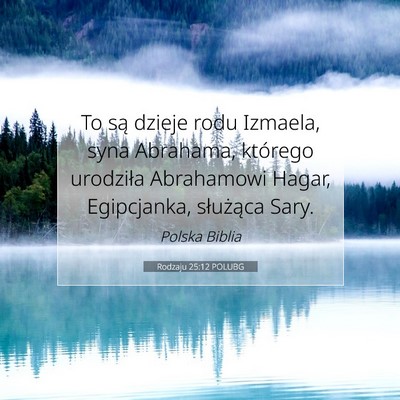 Rodzaju 25:12 POLUBG Obraz Wersetu Biblijnego