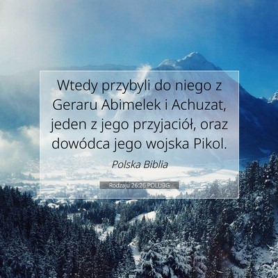 Rodzaju 26:26 POLUBG Obraz Wersetu Biblijnego