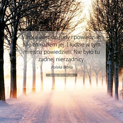 Rodzaju 38:22 Werset Biblijny Wyjaśniony