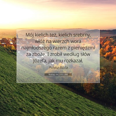Rodzaju 44:2 Werset Biblijny Wyjaśniony