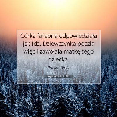 Wyjścia 2:8 Werset Biblijny Wyjaśniony