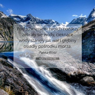 Wyjścia 15:8 POLUBG Obraz Wersetu Biblijnego