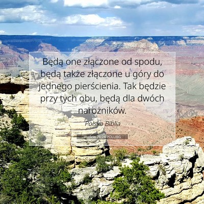 Wyjścia 26:24 Werset Biblijny Wyjaśniony