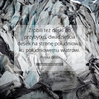 Wyjścia 36:23 Werset Biblijny Wyjaśniony