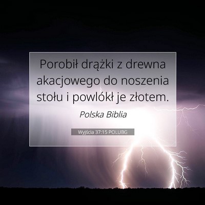 Wyjścia 37:15 Werset Biblijny Wyjaśniony