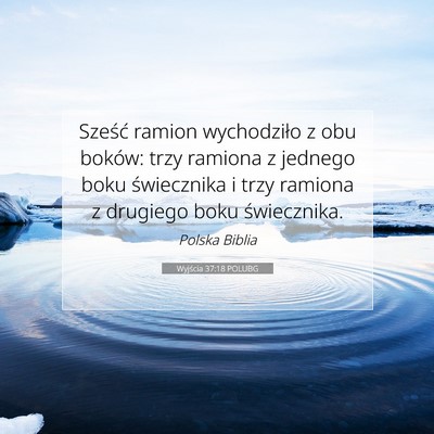 Wyjścia 37:18 POLUBG Obraz Wersetu Biblijnego
