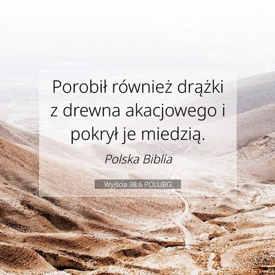 Wyjścia 38:6 Werset Biblijny Wyjaśniony