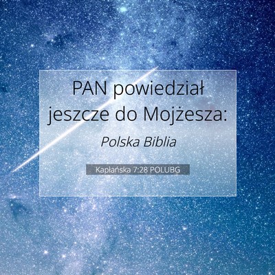 Kapłańska 7:28 Werset Biblijny Wyjaśniony