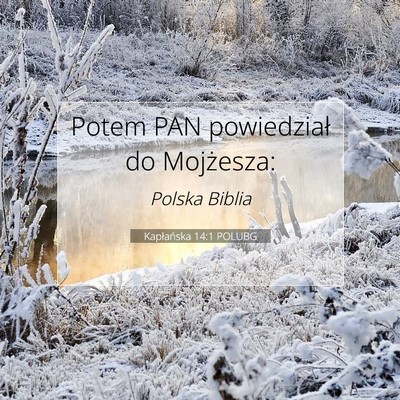 Kapłańska 14:1 POLUBG Obraz Wersetu Biblijnego