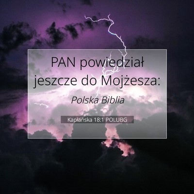Kapłańska 18:1 Werset Biblijny Wyjaśniony