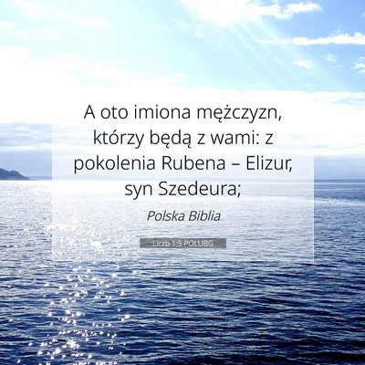 Liczb 1:5 POLUBG Obraz Wersetu Biblijnego