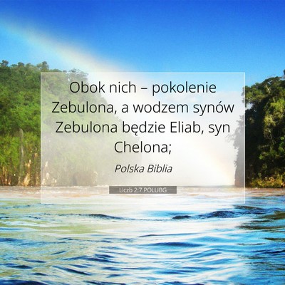 Liczb 2:7 POLUBG Obraz Wersetu Biblijnego