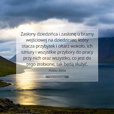 Liczb 4:26 Werset Biblijny Wyjaśniony