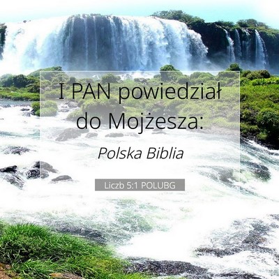 Liczb 5:1 POLUBG Obraz Wersetu Biblijnego