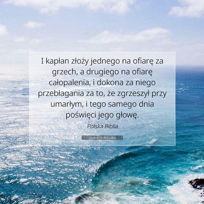 Liczb 6:11 POLUBG Obraz Wersetu Biblijnego