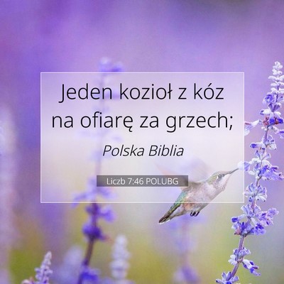 Liczb 7:46 Werset Biblijny Wyjaśniony