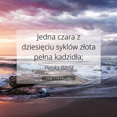 Liczb 7:74 Werset Biblijny Wyjaśniony