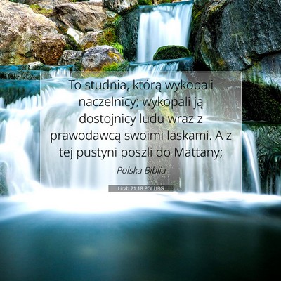 Liczb 21:18 POLUBG Obraz Wersetu Biblijnego