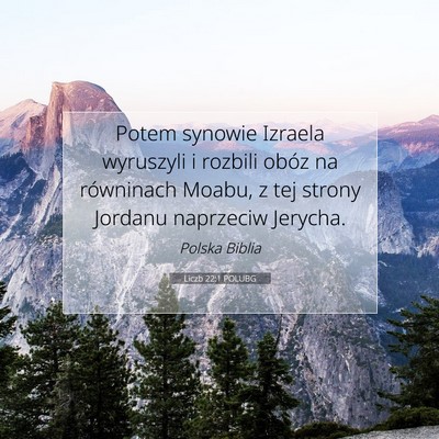 Liczb 22:1 POLUBG Obraz Wersetu Biblijnego