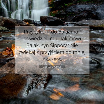 Liczb 22:16 POLUBG Obraz Wersetu Biblijnego