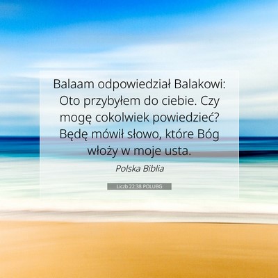 Liczb 22:38 POLUBG Obraz Wersetu Biblijnego