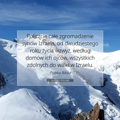 Liczb 26:2 Werset Biblijny Wyjaśniony