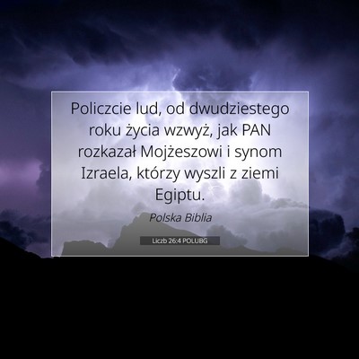 Liczb 26:4 Werset Biblijny Wyjaśniony