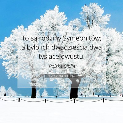 Liczb 26:14 Werset Biblijny Wyjaśniony