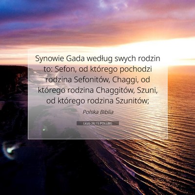 Liczb 26:15 Werset Biblijny Wyjaśniony