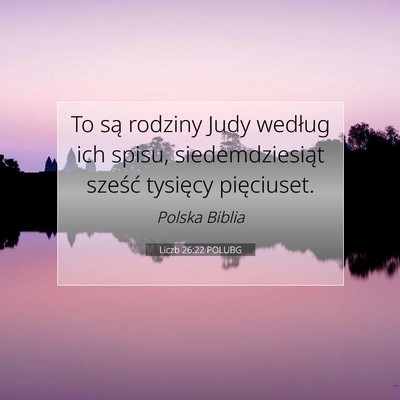 Liczb 26:22 Werset Biblijny Wyjaśniony