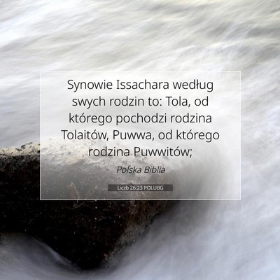 Liczb 26:23 Werset Biblijny Wyjaśniony