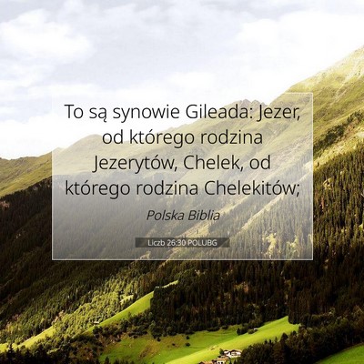 Liczb 26:30 Werset Biblijny Wyjaśniony