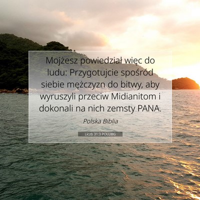 Liczb 31:3 POLUBG Obraz Wersetu Biblijnego