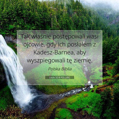 Liczb 32:8 POLUBG Obraz Wersetu Biblijnego