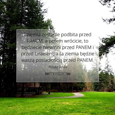 Liczb 32:22 POLUBG Obraz Wersetu Biblijnego