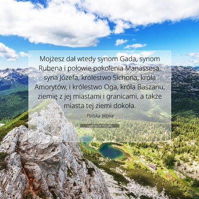 Liczb 32:33 POLUBG Obraz Wersetu Biblijnego