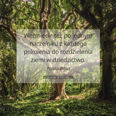 Liczb 34:18 Werset Biblijny Wyjaśniony