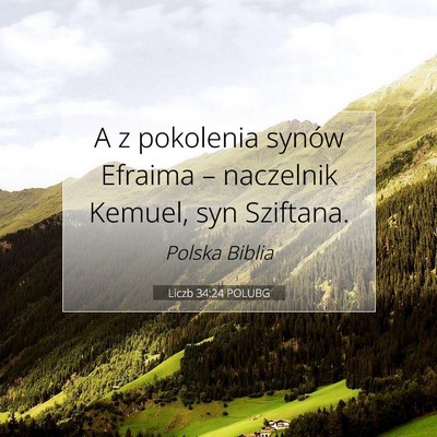 Liczb 34:24 Werset Biblijny Wyjaśniony
