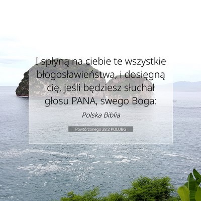 Powtórzonego 28:2 POLUBG Obraz Wersetu Biblijnego