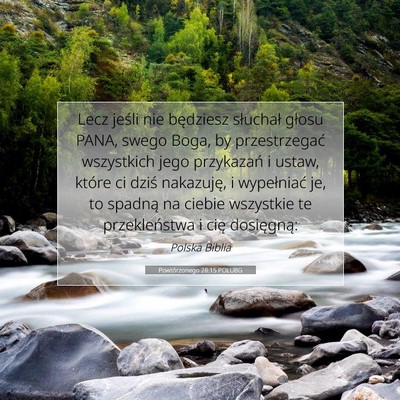 Powtórzonego 28:15 POLUBG Obraz Wersetu Biblijnego
