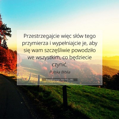 Powtórzonego 29:9 Werset Biblijny Wyjaśniony