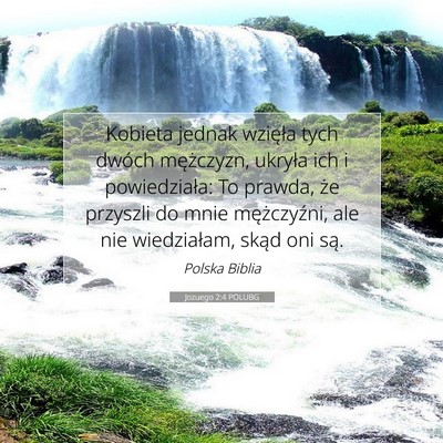 Jozuego 2:4 POLUBG Obraz Wersetu Biblijnego