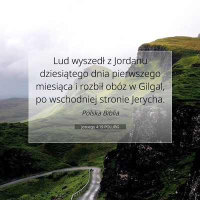 Jozuego 4:19 Werset Biblijny Wyjaśniony